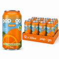 Pack Naranja ×12 — 12 latas Pop&Go